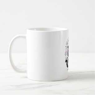 Mug Chemise graphique à feu d'artifice vintage de Skun