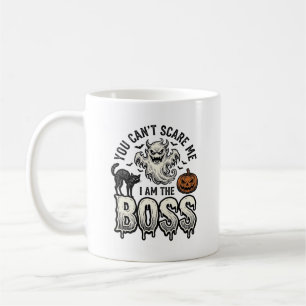 Mug Chemise Halloween Boss Ghost Gravure Vintage Desig
