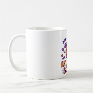 Mug Chemise Halloween Manger Boire Et Être Effrayant
