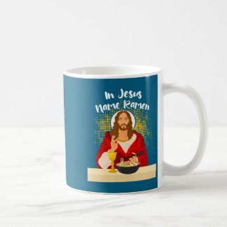 Mug Chemise Jésus Nom Ramen Nourriture Japonaise