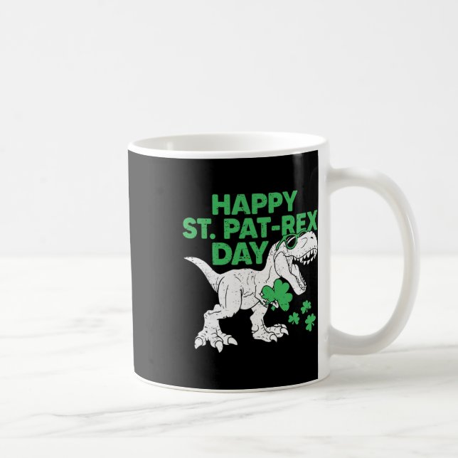Mug Chemise Joyeuse St Pat Rex Day St Patricks Dinosau (Droite)