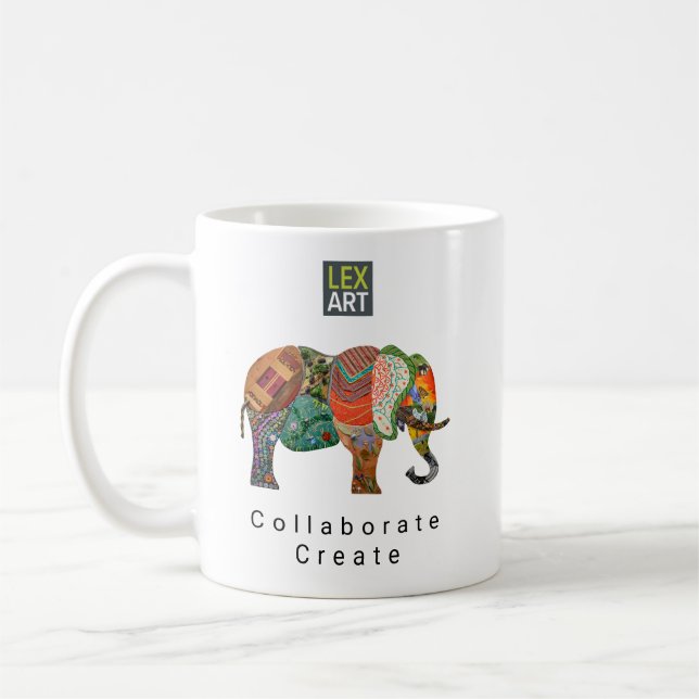 Mug Chemise LexArt Collaborate v2 - Couleur claire (Gauche)