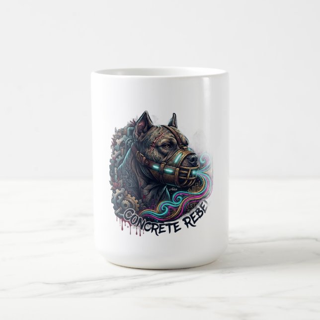 Mug Chemise manches longues Concrete Rebel Pitbull (Centre)