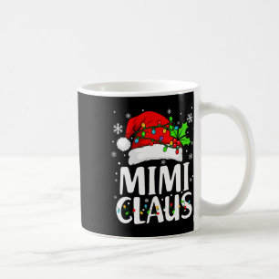 Mug Chemise Mimi Claus Lumières de Noël Pyjama Famille