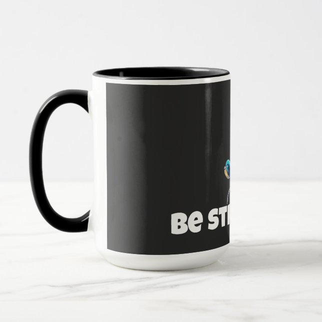 Mug Chemise Néon Libellule – Transformation de la Natu (Gauche)