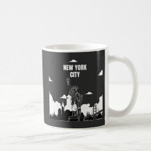 Mug chemise new york city style ligne