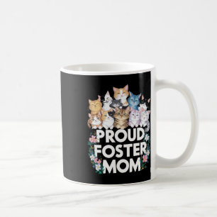 Mug Chemise pour femmes adoptant un chat Foster Fière