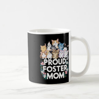 Mug Chemise pour femmes adoptant un chat Foster Fière