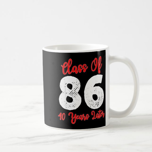 Mug Chemise Promotion 1986 40e Réunion Lycée (Droite)