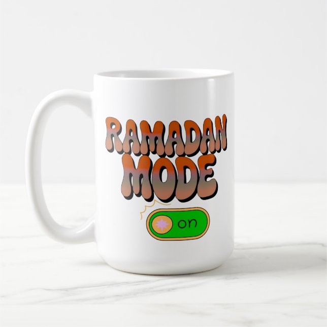 Mug Chemise Ramadan Mubarak, tee EID Mubarak. (Gauche)