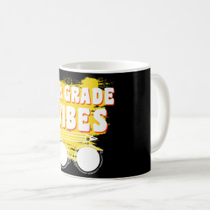 Mug Chemise Rentrée Scolaire 4e Année Vibes Enfant Pre