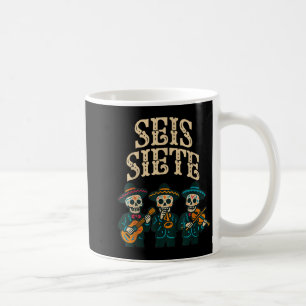 Mug Chemise Seis Siete Drôle 67 Mème Mexicain Los Muer