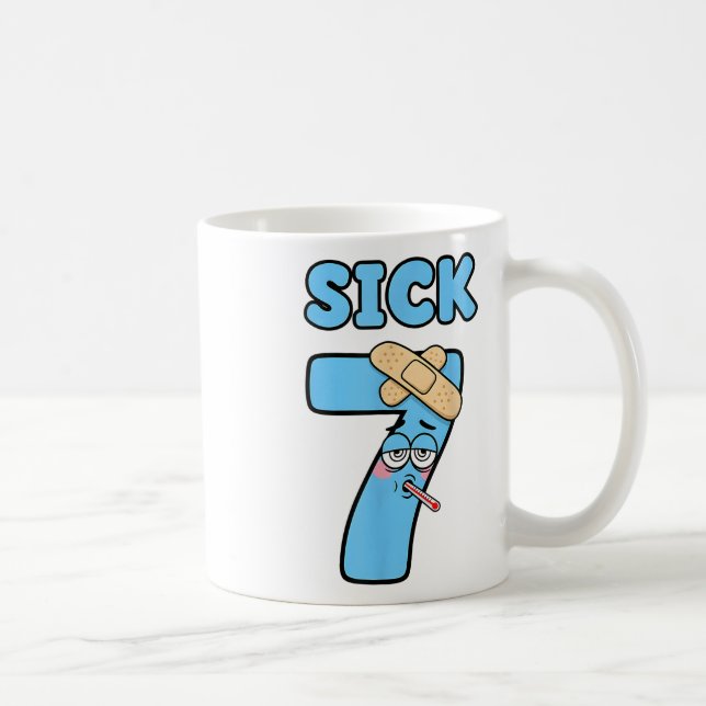 Mug Chemise Sick Seven Meme 67 Six Seven Jeu de mots d (Droite)