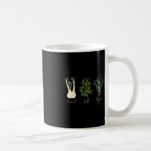Mug Chemise Subtile Herbe Fenouil Aneth Thym Anti Trum