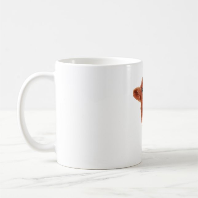 Mug Chemise T surdimensionnée de la vache Highland (Gauche)