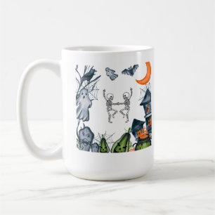 Mug Chemise tee cadre de fête effrayante
