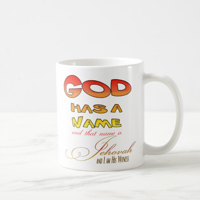 Mug Chemise Témoin de Jéhovah (Droite)