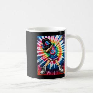 Mug Chemise Tie-Dye Mignonne Cheerleader Danse Dabbing