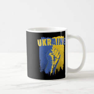 Mug Chemise Ukraine Drapeau Ukrainien Poing Patriotiqu