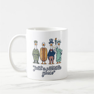 Mug Chemise vectorielle vintage de la lignée de l'oie