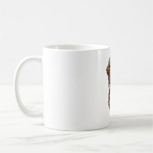 Mug Chemise Vintage American Pride Golden Retriever