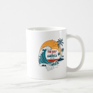 Mug Chemise Vintage Gulf Of Us 2025 Américain Golfe Am