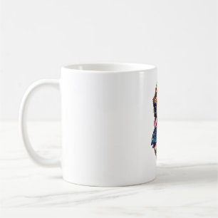 Mug Chemise Vintage Tête de Golden Retriever Patriotiq