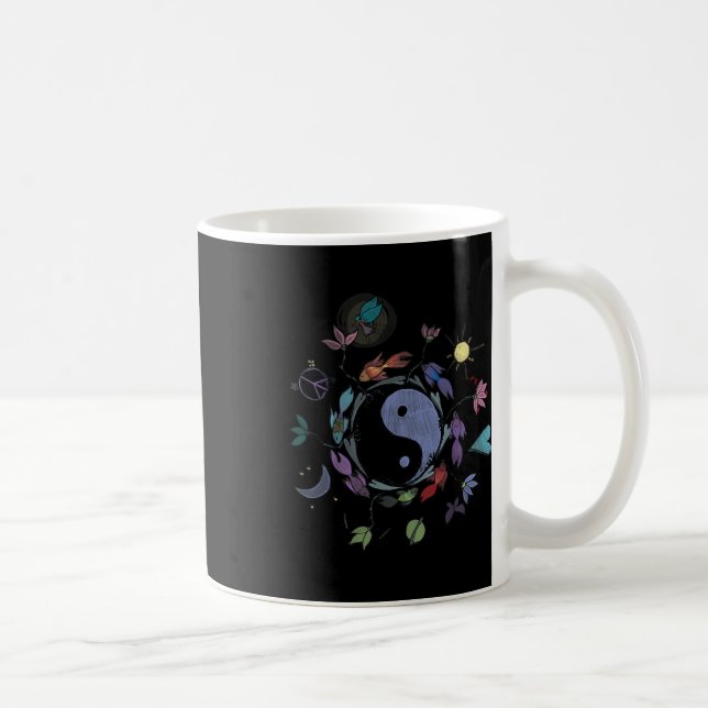 Mug Chemise Ying Yang, Conception de T Shirt Tai Chi  (Droite)