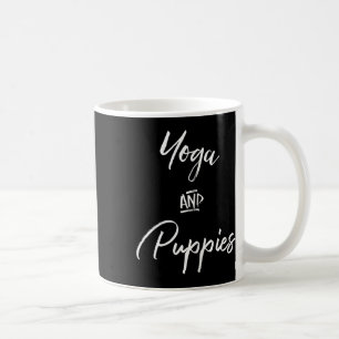 Mug Chemise Yoga Et Chiots,Namastay À La Maison Avec M