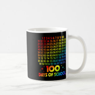 Mug Chemises 100 Jours D'école Enseignant Enfants Math