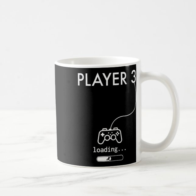 Mug Chemises d'annonce de grossesse pour joueurs  (Droite)