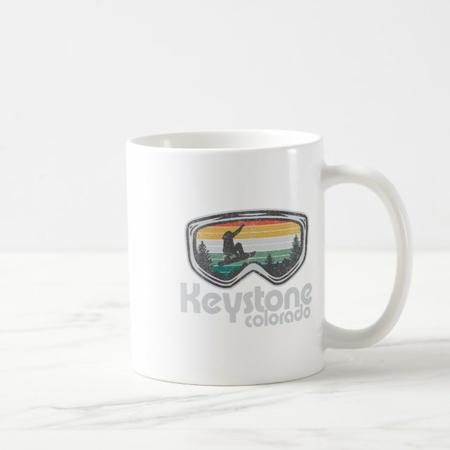 Mug Chemises de ski snowboard montagne neige  (Droite)