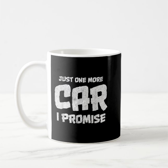 Mug Chemises de voiture pour hommes. Juste Une Voiture (Gauche)