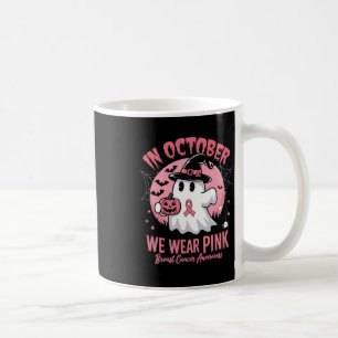 Mug Chemises du cancer du sein Femmes Halloween Octobr