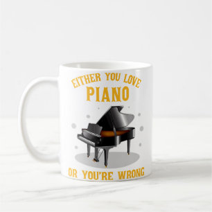 Mug Chemises Piano Pour Femmes Et Hommes