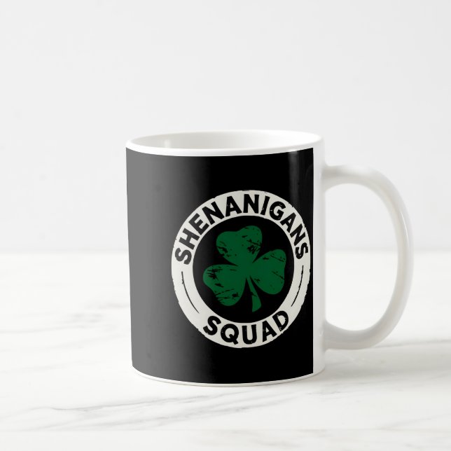 Mug Chemises Shenanigans Squad St Patricks Day Shamroc (Droite)