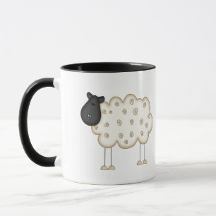 Mug Chemises Stick Figure Sheep et Cadeaux
