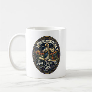 Mug Chemisier de conducteur d'autobus Jésus travailleu