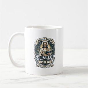 Mug Chemisier Vintage Soins de peau Esthéticienne Jésu