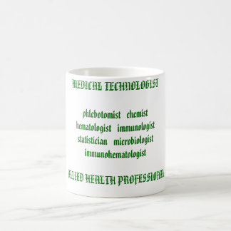 Mug Chemisthemat MÉDICALE de phlebotomist de