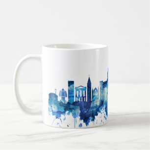 Mug Chennai Tamil Nadu Skyline Blue