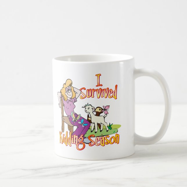 Mug CHÈQUE | Drôle saison de séchage par GetYerGoat (Droite)