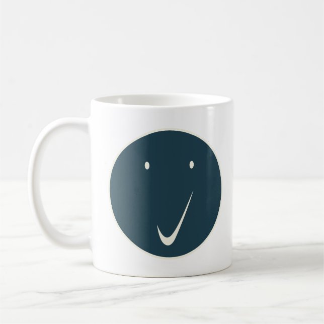 Mug Chèque - Tick, DarkG/Wh. (Gauche)