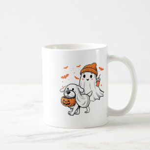 Mug Cher Fantôme Marcher Chien Coquette Chien Hallowee