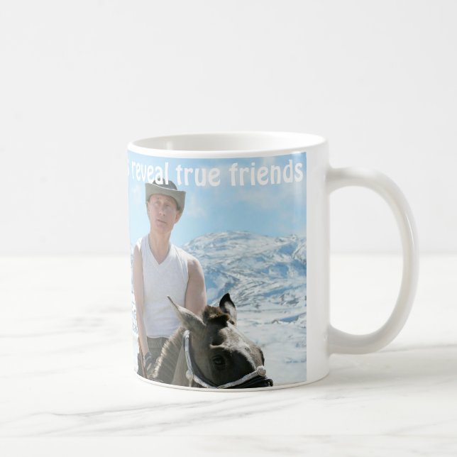 Mug Cher leader et Poutine à cheval (Droite)