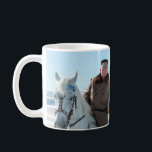 Mug Cher leader et Poutine à cheval<br><div class="desc">Cher leader et président Poutine à cheval blanc pour monter le paektu</div>
