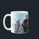 Mug Cher leader et Poutine à cheval<br><div class="desc">Cher leader et président Poutine à cheval blanc pour monter le paektu</div>