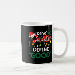 Mug Cher Père Noël Définir Bonne Noël Famille Assortis