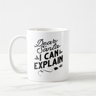 Mug Cher Père Noël je peux expliquer
