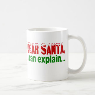 Mug Cher Père Noël, Je Peux Expliquer